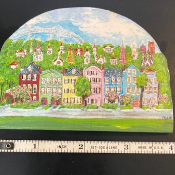 Vintage Popular Destinations Souvenir Salt and Pepper Shakers Fridge Magnet Lot - Picture 8 of 10